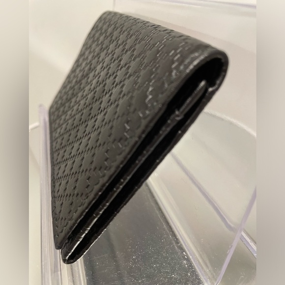Gucci embossed leather card holder/wallet - Picture 5 of 7